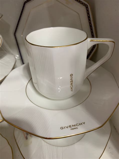 givenchy cup and saucer|givenchy cup .